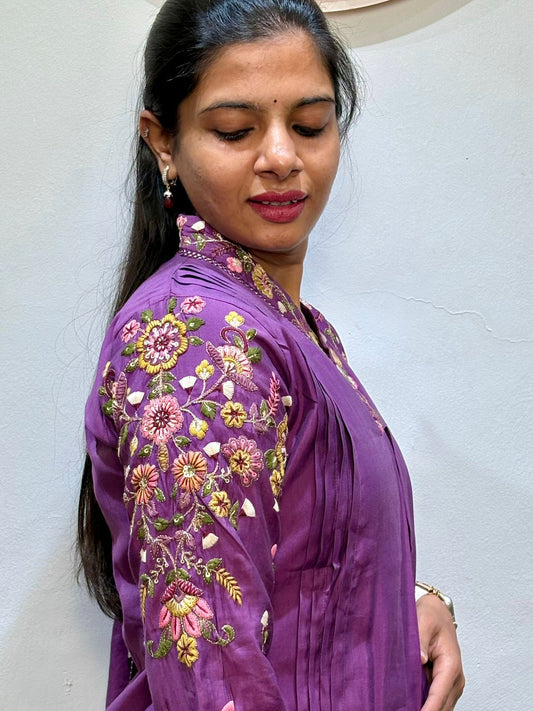 Mulchanderi Festive 3 piece set