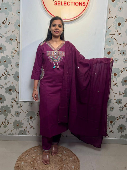 Cotton 3 piece set