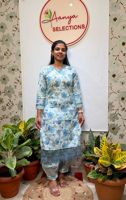 Floral print co ord set