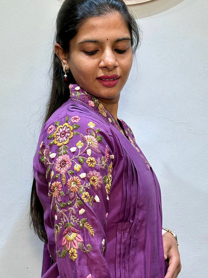 Mulchanderi Festive 3 piece set