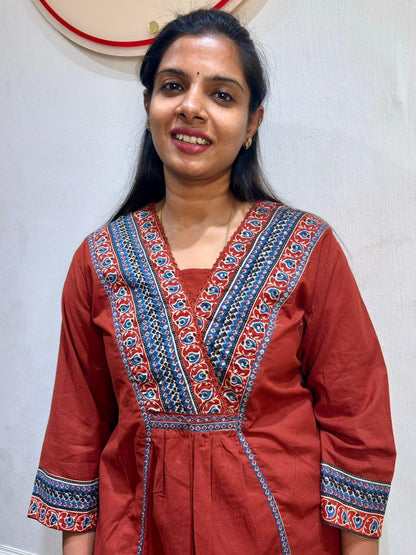 Brown Kurti set